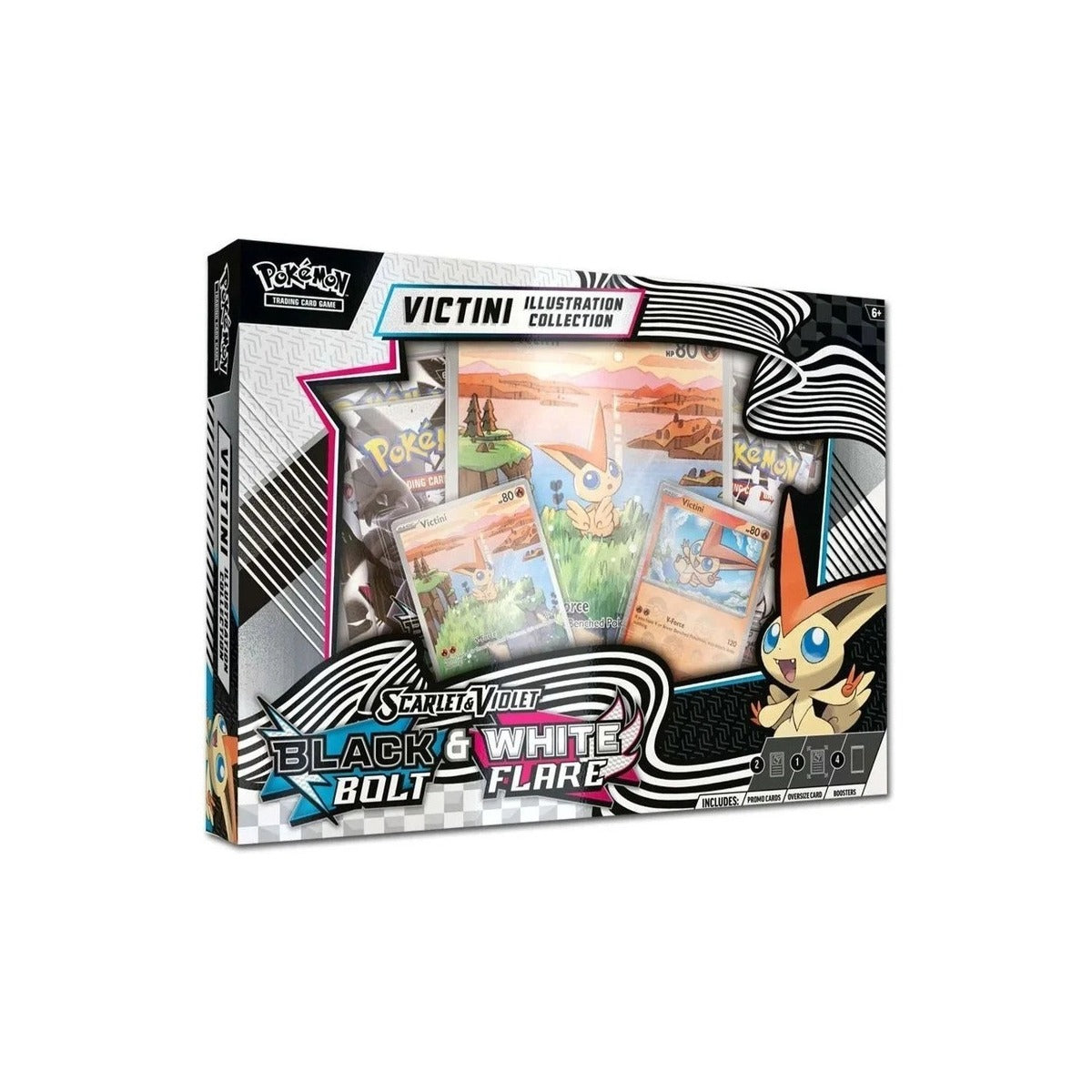 Pokémon Black Bolt & White Flare Victini Illustration Collection SV10.5 (englisch)