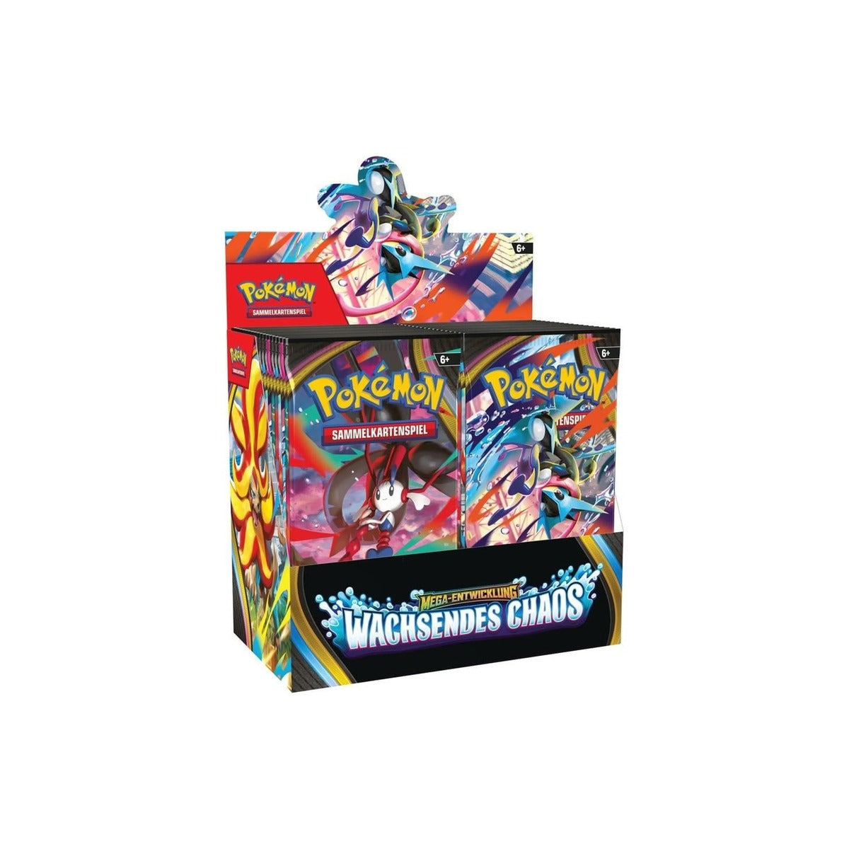 Pokémon Wachsendes Chaos Display (deutsch)