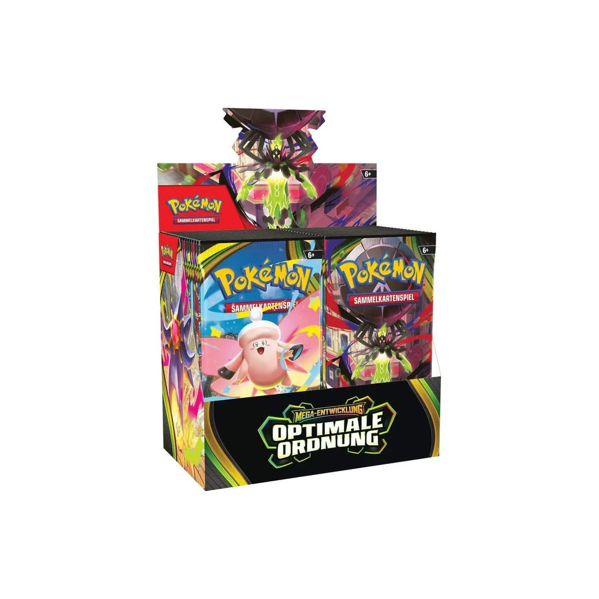 Pokémon Mega-Entwicklung Optimale Ordnung Display 36 (deutsch)