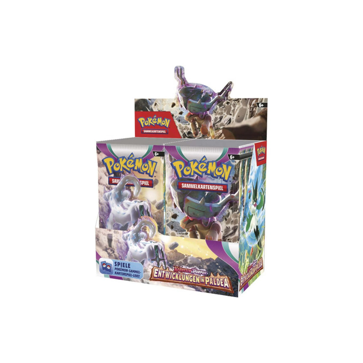 Pokémon Karmesin & Purpur Entwicklungen in Paldea - Booster Display (36 Booster) (deutsch)